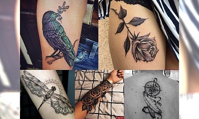 Kobiece tatuaże 2016/2017. Motywy, które nigdy się nam nie znudzą!