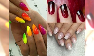 Ombre manicure to hit. Nie jest łatwo go wykonać, ale efekt wow GWARANTOWANY