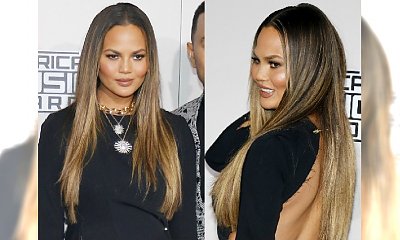 Chrissy Teigen przyszła na imprezę AMA bez majtek! Przesada?