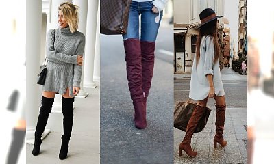 Kozaki za kolano są szalenie modne, ale jak je nosić? 22 modnych inspiracji