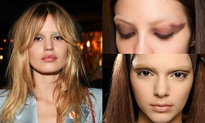 Rozjaśnione brwi - trend w makijażu 2016/2017. Piękne czy dziwne?