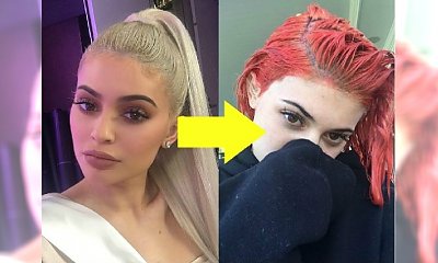 Kylie Jenner zmieniła kolor włosów! Ostatnio była blondynką, a teraz.... Ładnie jej?