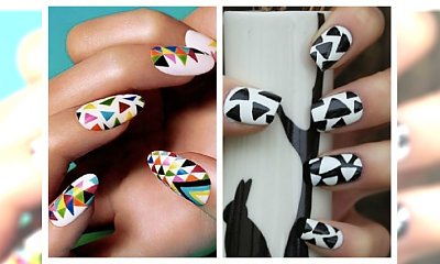 Geometryczny manicure - czyli kontrolowane szaleństwo! DUŻA galeria inspiracji