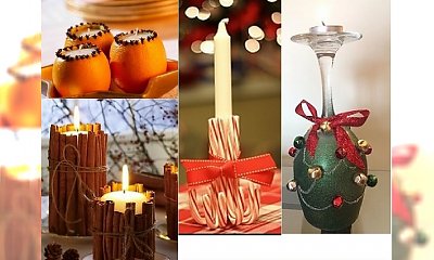 DIY: bożonarodzeniowe świeczki, które z łatwością wykonasz sama