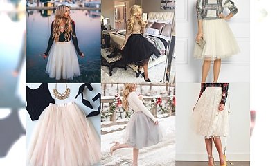 FASHION TREND: Spódnica tiulowa + sweter = stylizacja IDEALNA na święta! Dla kobiet, które lubią być w centrum uwagi!