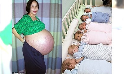 Jak wygląda i co robi matka OŚMIORACZKÓW 7 lat po porodzie? NIESAMOWITE!