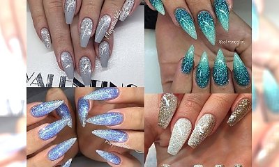 Brokatowy manicure - blask, błysk i szaleństwo! Podsuwamy mieniące się inspiracje