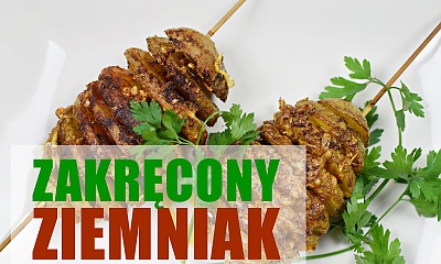 Zakręcony ziemniak z piekarnika