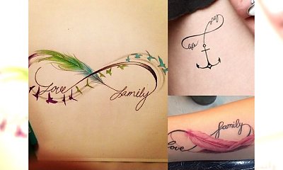TOP 30 nowych inspiracji na tatuaż z symbolem nieskończoności!