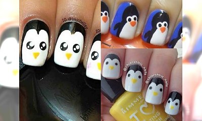 Ten pingwinowy manicure cię rozbawi! Przywitaj 2017 rok z humorem!