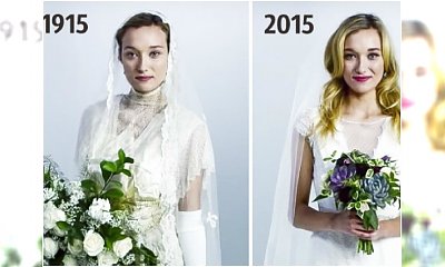 Zobacz jak przez lata zmieniała się moda na SUKNIE ŚLUBNE! Jak wyglądały kiedyś ?