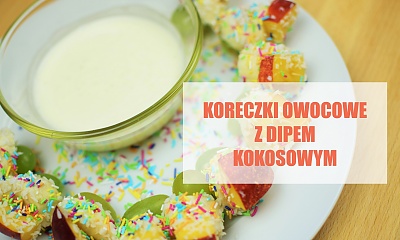 Koreczki owocowe - idealna przekąska na przyjęcie. Nie tylko dla dzieci!