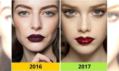 10 makijażowych i fryzjerskich trendów, które pożegnamy w roku 2016 - SPRAWDŹ CO NAS CZEKA W 2017!