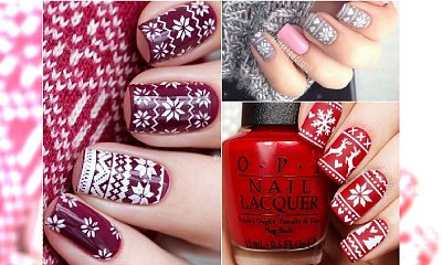 Wzorki norweskie na paznokciach - zimowy HIT w manicure!