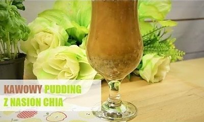 Kawowy pudding z nasion chia