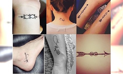 21 ślicznych inspiracji na tatuaż z symbolem nieskończoności - CUDEŃKA!