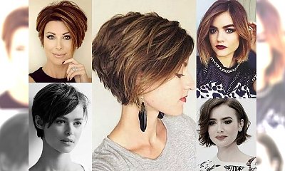 25 krótkich i półkrótkich fryzurek, które pokochasz! Gorące trendy 2017!