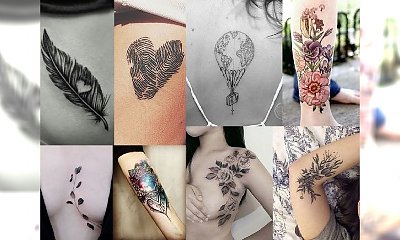 30 pomysłów na niesamowicie kobiecy tatuaż! Poznaj najnowsze trendy 2017!