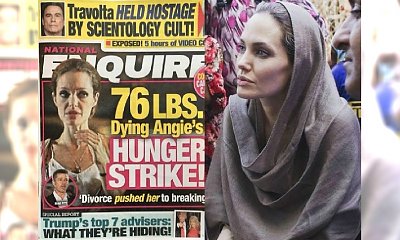 Doniesienia tabloidu: "Umierająca Angelina Jolie waży 34 kg". I te straszne zdjęcia. O co chodzi? Sprawdziliśmy