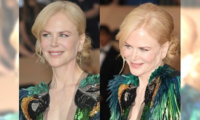 49-letnia Nicole Kidman w sukience z dekoltem! Ale naszą uwagę zwraca coś innego. OMG, OGROMNA różnica!