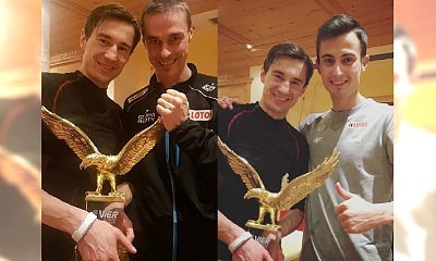 Tak Kamil Stoch cieszy się ze zwycięstwa w Turnieju Czterech Skoczni. Za to Piotr Żyła... Kochamy go!