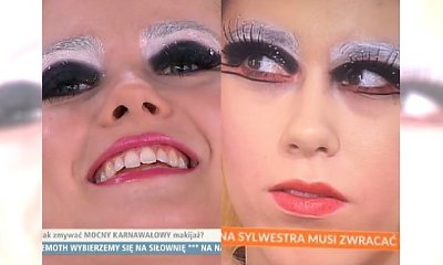 "DTV" trolluje "Pytanie na śniadanie"! Pokazali, jak... zmywać sylwestrowy makijaż!