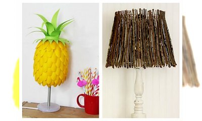 Piękne lampy DIY, które zachwycą każdą z Was! Postaw na oryginalość