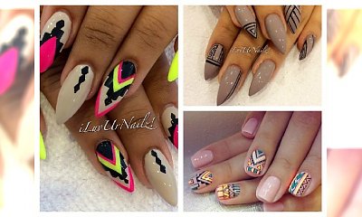 Aztec manicure jest na topie- pokochasz ten trend!