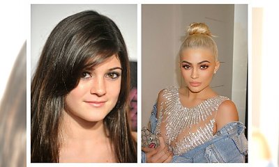 Jak przez lata zmieniła się Kylie Jenner? Ogromna metamorfoza !