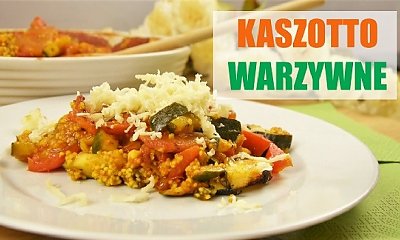 Kaszotto z warzywami i serem - przepyszny wege obiad!
