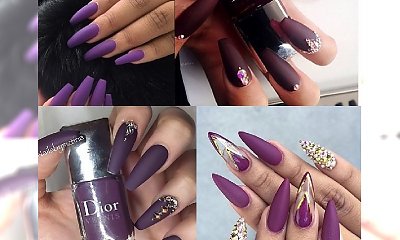 Purple Manicure - te stylowe propozycje umilą Wam mroźne dni