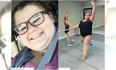 Otyła 15-latka tańczy balet. Jak jej idzie?