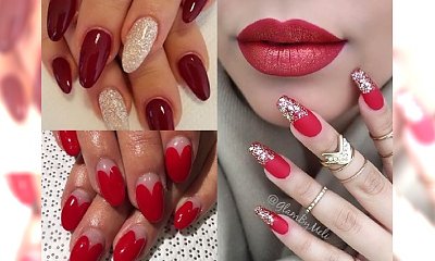 RED NAILS - najpiękniejsze stylizacje paznokci z czerwienią w roli głównej. Rozgrzeją w największy mróz!