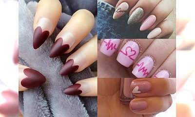 Nietuzinkowy manicure na Walentynki 2018. Zrezygnuj z oklepanej czerwieni i postaw na oryginalne motywy!