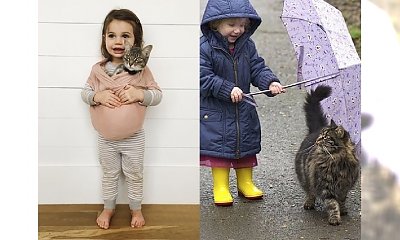 Najpiękniejsza galeria zdjęć dzieci i ich przyjaciół kotów. Zabawne i wzruszające! #6 to nasze ulubione