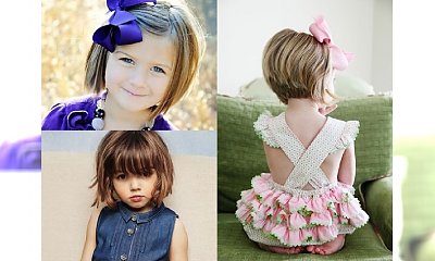 Uroczy SHORT BOB - fryzura idealna dla Twojej CÓRECZKI! Przegląd zdjęć najpiękniejszych cięć dla dziewczynek