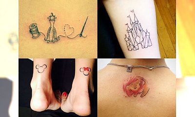 Magiczne tatuaże inspirowane bajkami Disneya - idealne dla marzycielek i romantyczek