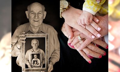 WOW! Niesamowita pamiątka: wielopokoleniowe fotografie rodzinne z pomysłem. Musicie to zobaczyć i zrobić swoje!