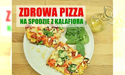 Fit pizza na spodzie z kalafiora