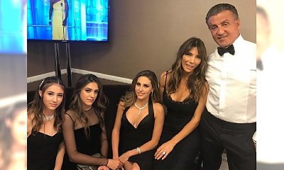 Córki Sylvestra Stallone'a. Nic dziwnego, że skradły uwagę na Złotych Globach, skoro ubrały się w takie sukienki