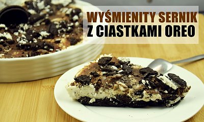 Wyśmienity sernik z ciastkami OREO! Zaskocz gości na imprezie wyjątkowym przepisem