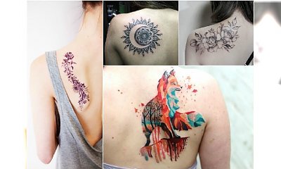 Tatuaż na łopatce - galeria najpiękniejszych wzorów dla kobiet. Zainspirujcie się!