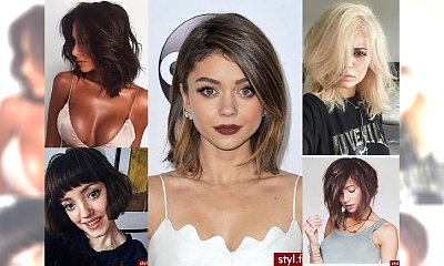 Galeria fryzur dla włosów średniej długości - garść najlepszych inspiracji 2017!