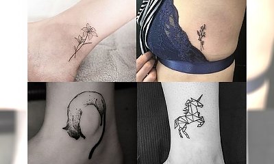 Małe tatuaże, które mają w sobie TO COŚ! Przegląd najgorętszych trendów 2017!