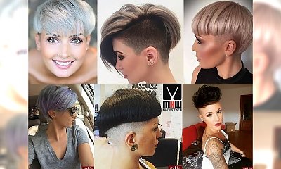 Galeria krótkich fryzur 2017 - otwórz się na najnowsze fryzjerskie trendy! [TOP 30-stka]