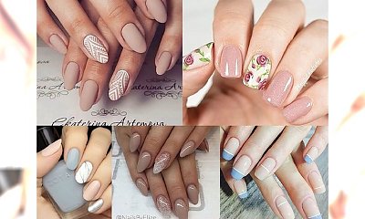 TOP 25 inspiracji na niesamowicie modny nude manicure! Postaw na gorący trend sezonu wiosna/lato 2017!