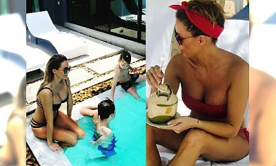 Małgorzata Rozenek przyznała, że opalała się TOPLESS przy synach? "Czasem w staniku, czasem bez"
