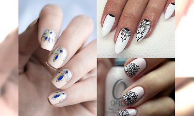 Manicure 2017: Hybrydy z egzotycznymi wzorami. Zakochasz się w tym trendzie