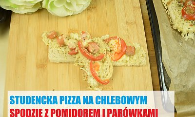 Pizza studencka - czyli szybka i tania zapiekanka