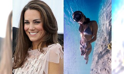 Kate Middleton instruktorką podwodnej jogi? Wow, zdjęcia są niezwykłe!